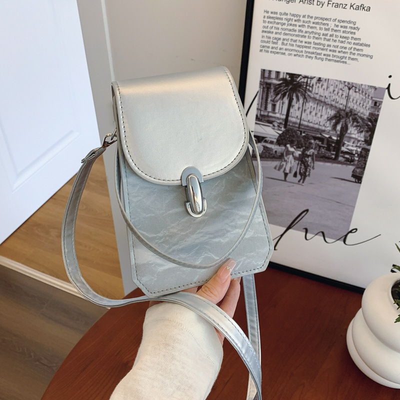 패셔너블한 여성용 핸드백, 한국 스타일 2026 여름 신상 심플 숄더폰백, 캐주얼 크로스백