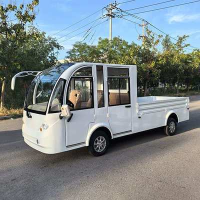 Pickup Truck Double-Row Electric Sightseeing Vehicle Elektrikli qolf avtomobilləri