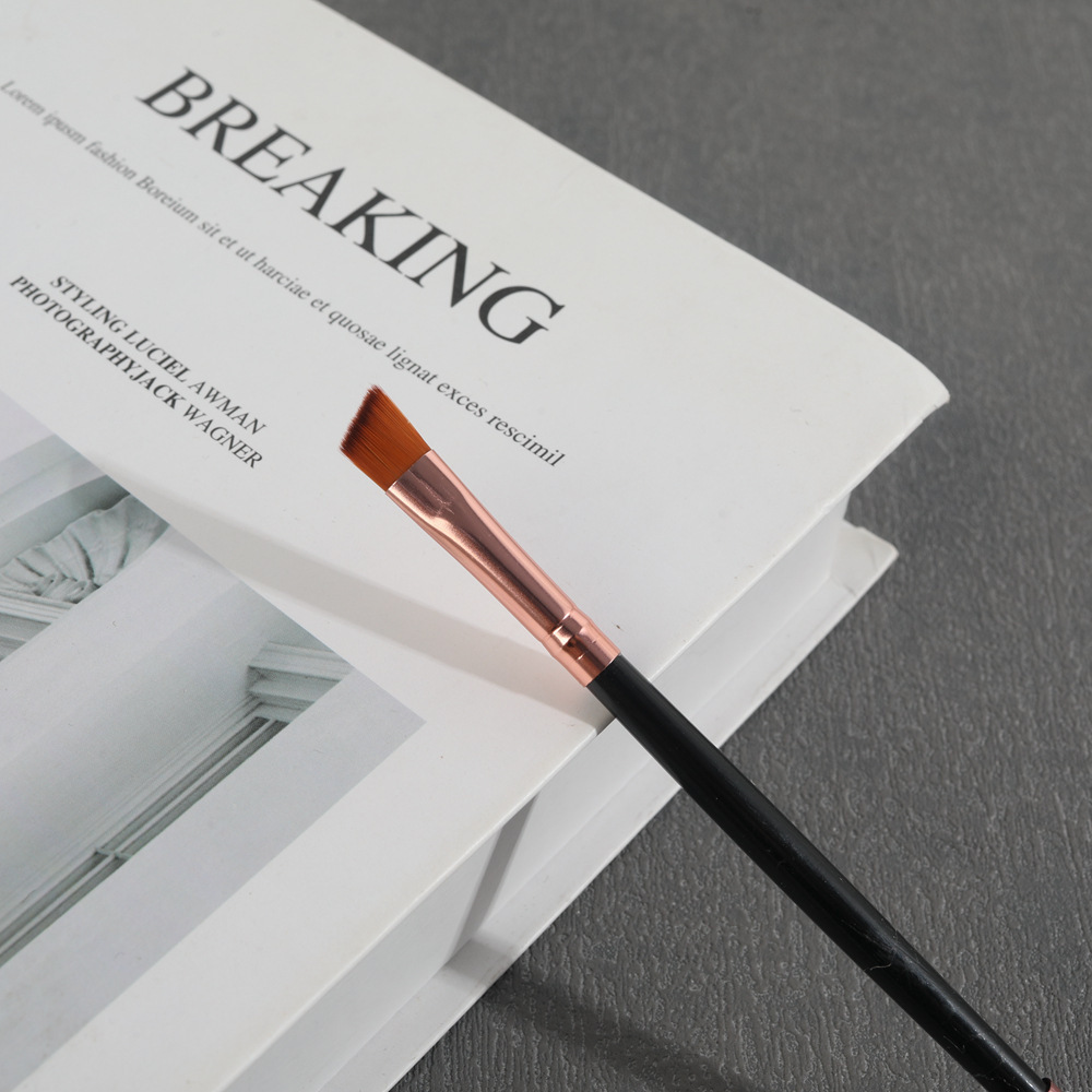 Multifuncional eye shadow stick eye shadow cepillo de doble cabeza mini cepillo de látex de algodón desechable herramienta de maquillaje de belleza