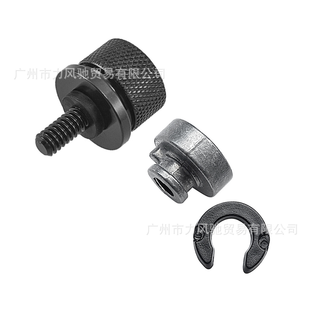 Adecuado para accesorios de modificación de motocicletas, tornillos CNC, tornillos de cojín Harley, tornillos de cojín de 6mm, aleación de aluminio