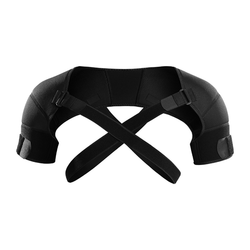 Transfronteriza nueva correa de hombro deportiva presión de hombro transpirable correa trasera protectora de dos vías ajustable equipo de fitness