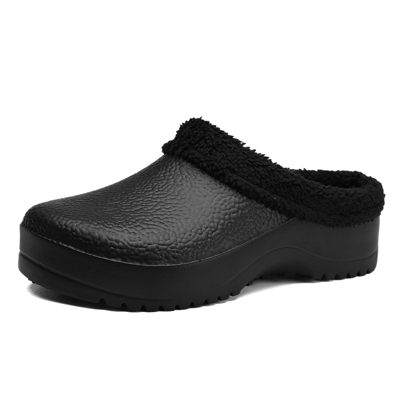 2025 nuevos zapatos de cocinero transfronterizos para hombres verano grande negro cocina zapatos de trabajo antideslizantes sin tacones zapatos de hombre lotes image 8