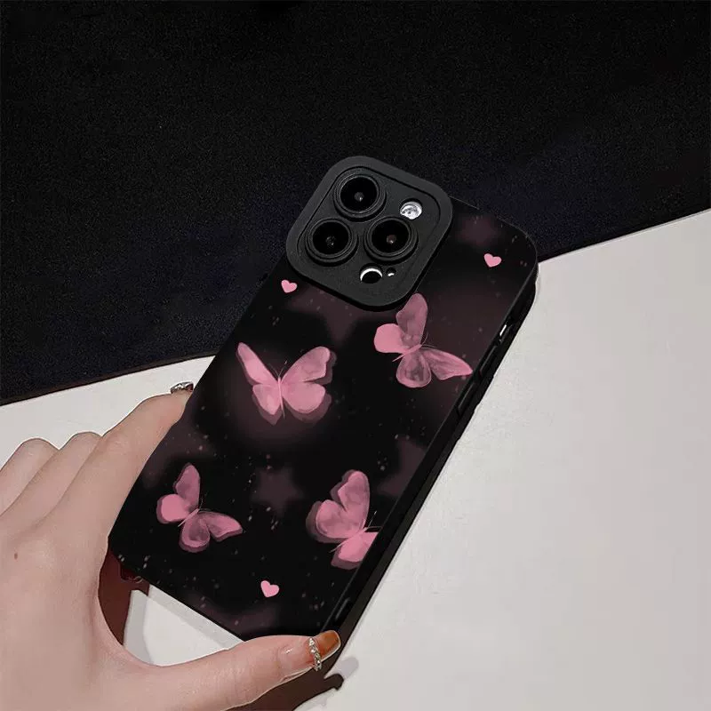 Apple, iPhone15, фуксия совместимый чехол для телефона, 16promax