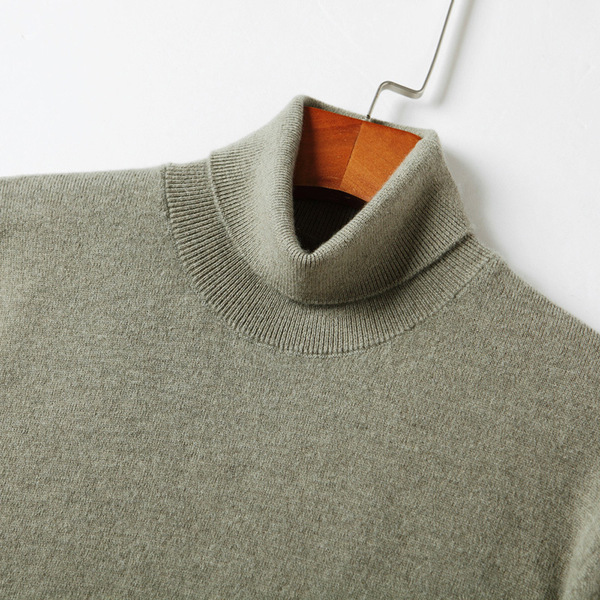 Woolen demi-season cashmere sweater