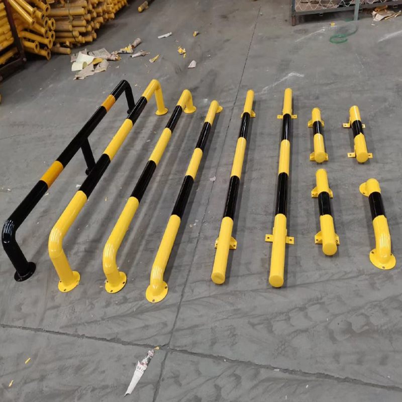 停车场挡车器 U型车辆限位器 黄黑色挡车栏杆