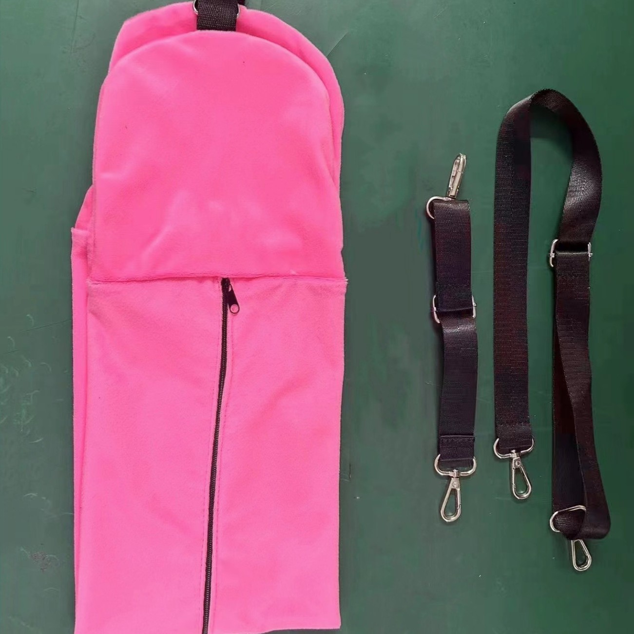 로즈레드 U자형 베개(스웨이드)