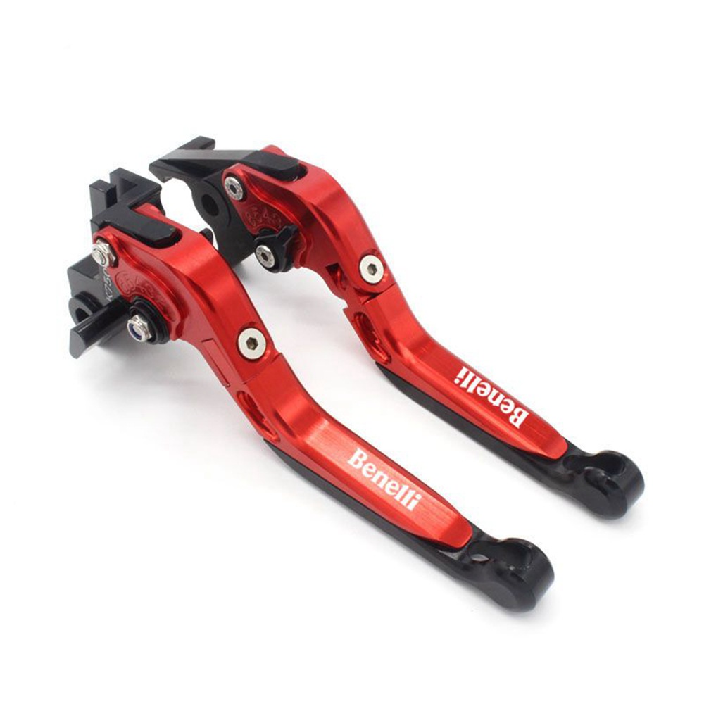 Benelli Leoncino 500 motorcycle CNC modified brake and clutch handle levers