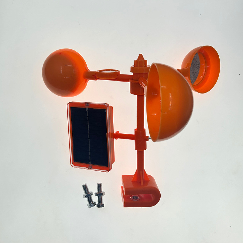 ソーラー音声鳥駆除器電力反射鳥怖い鳥駆除器風車360 ° 音光防鳥器|undefined
