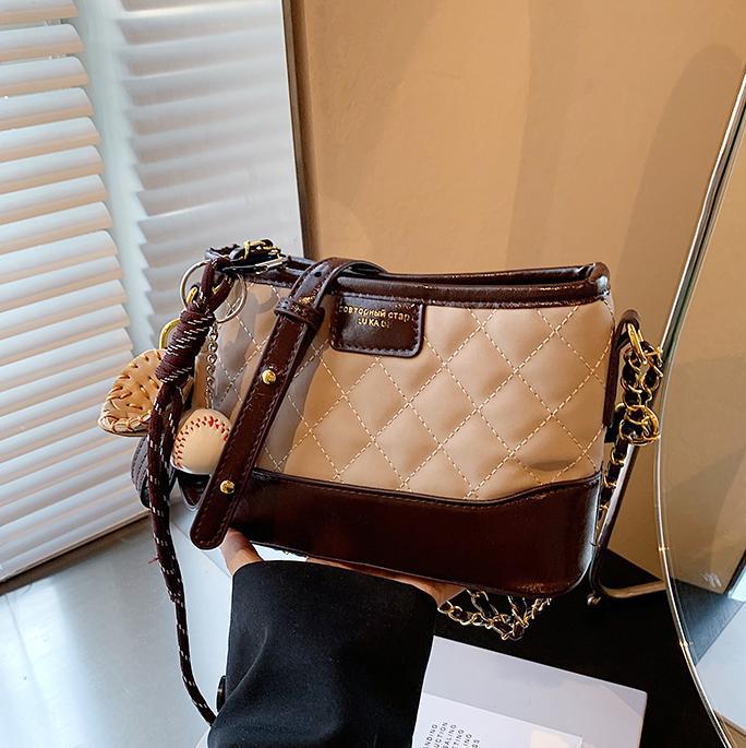 Bolso pequeño con hilo de bordado de diamante de fuego súper caliente femenino 2024 nuevo bolso de mensajero de un solo hombro de cadena salvaje