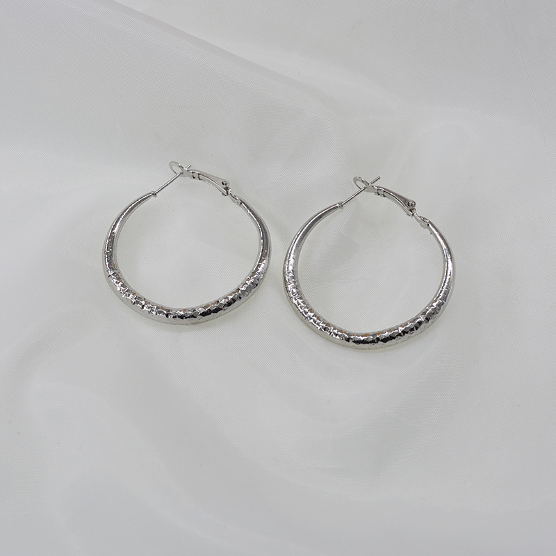 Women'S Gender Plating Design Fashion Spiral Circle Earrings