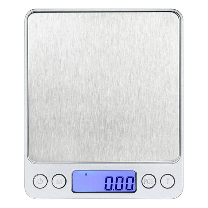 Цифровые весы i2000 из нержавеющей стали, кухонные бытовые весы для выпечки, маленькие золотые карманные весы для брюк с клапаном, весы 0,01 грамм