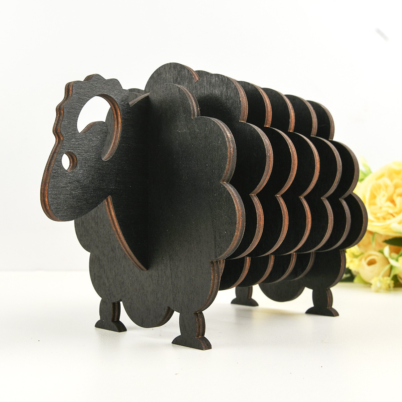 Posavasos de oveja negra