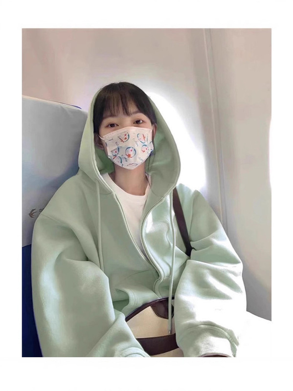 山东即墨卫衣春日莫兰迪色穿搭开春bm外套女款2025新款显瘦外套|undefined