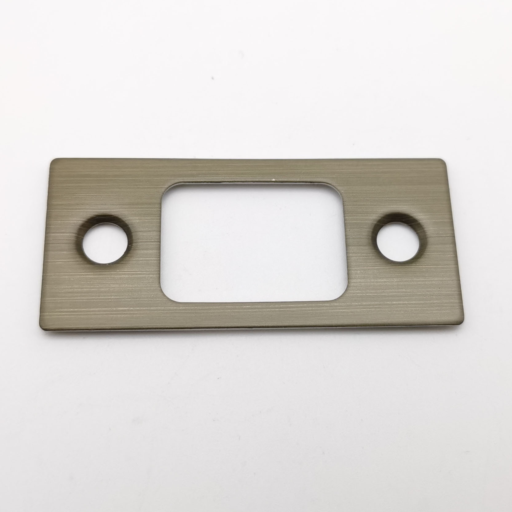 Placa de bloqueo de madera pieza de guía de perno de la puerta bloque de bloqueo cuerpo hebilla pieza perno hebilla caja hardware en stock accesorios al por mayor