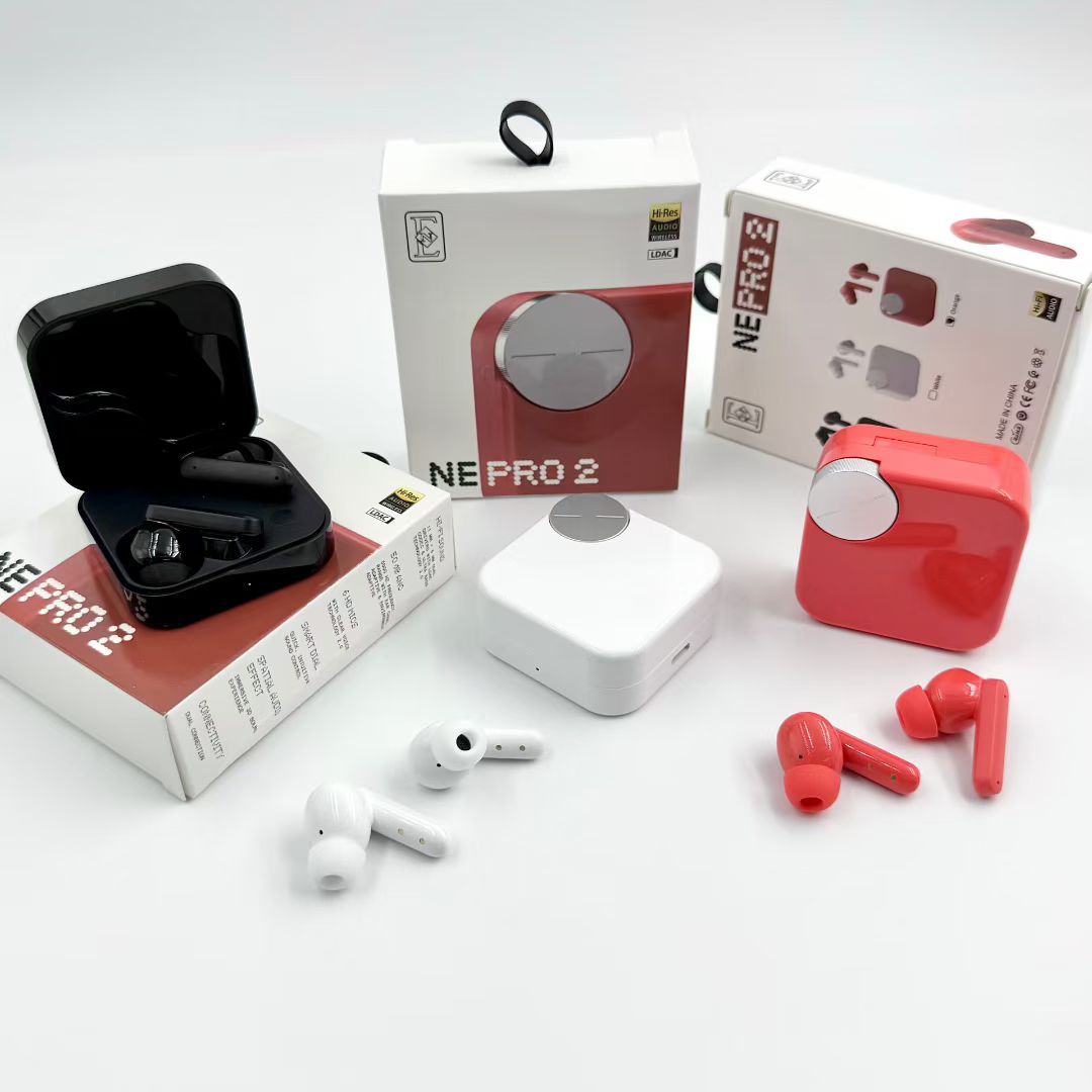 Nuevo producto de comercio exterior NE-PRO2 auriculares Bluetooth inalámbricos de alta calidad de sonido de doble oído inalámbrico tipo TWS estéreo image 2