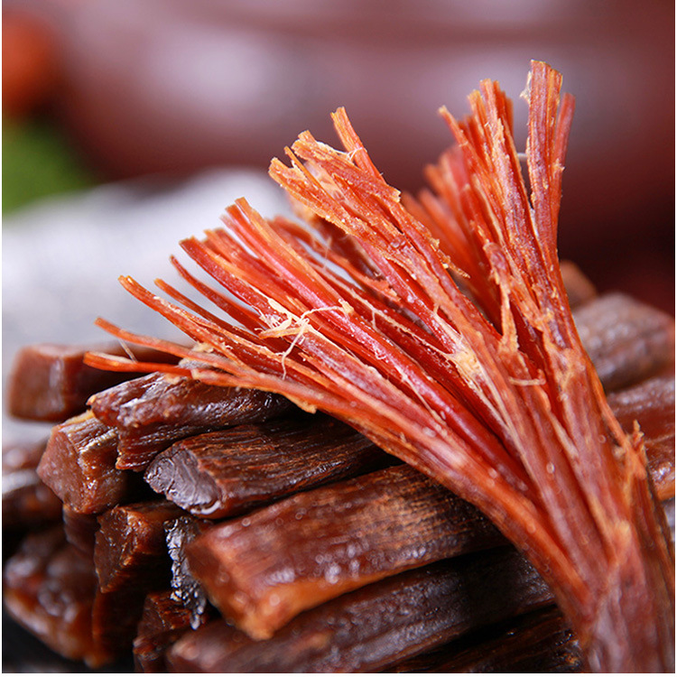 Zhang Fei's Five Fragrance Sichuan Spicy Dried Beef jerky, Sichuan specialty, about 70% dry, hand torn and dried beef, casual snack