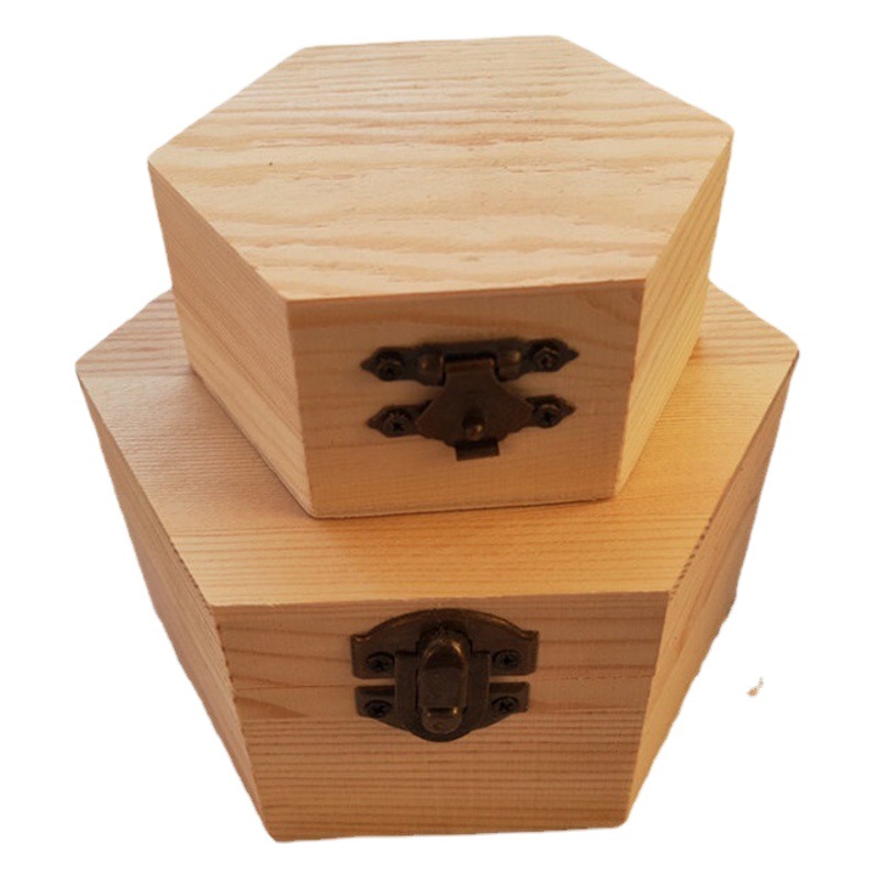 Hecho a mano DIY caja de almacenamiento de madera copo de nieve barro perla barro molde ultra-luz madera amor caja de joyería