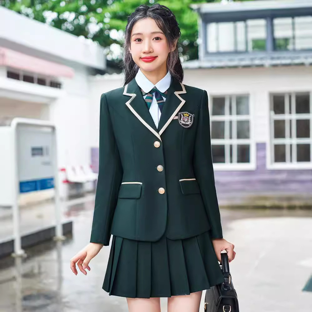 (2개) 학급 교복, 교복, 대학 스타일 양복, 주름 치마 양복, 남녀 유치원 교사 교복, 고등학교 토론 대회 예복
