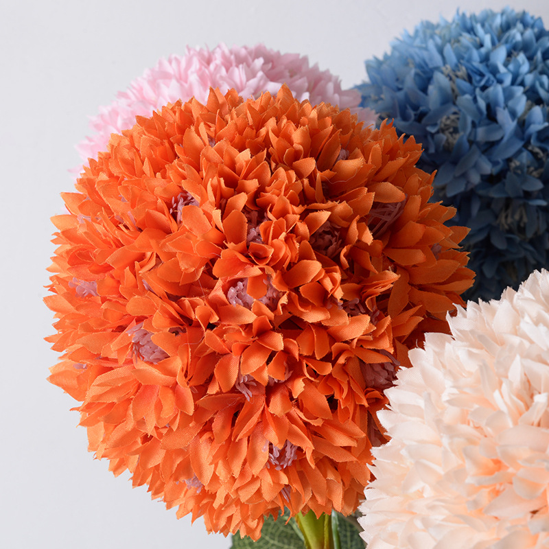 Simulación Roma Hortensia boda carretera plomo Hortensia flor decorativa columna tabla flor etapa diseño boda fotografía apoyos al por mayor