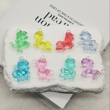 可爱卡通立体小马宝莉手工制作diy树脂小配件奶油胶公仔摆件批发