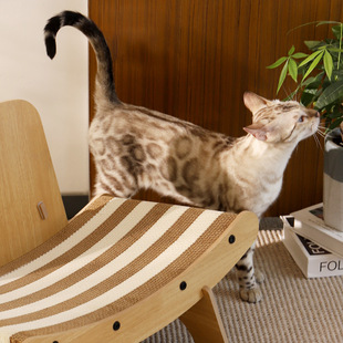 Color corrugated paper sofa cat scratch board scratch-resistant simple corrugated paper log cat color corrugated paper scratch-resistant wear-resistant