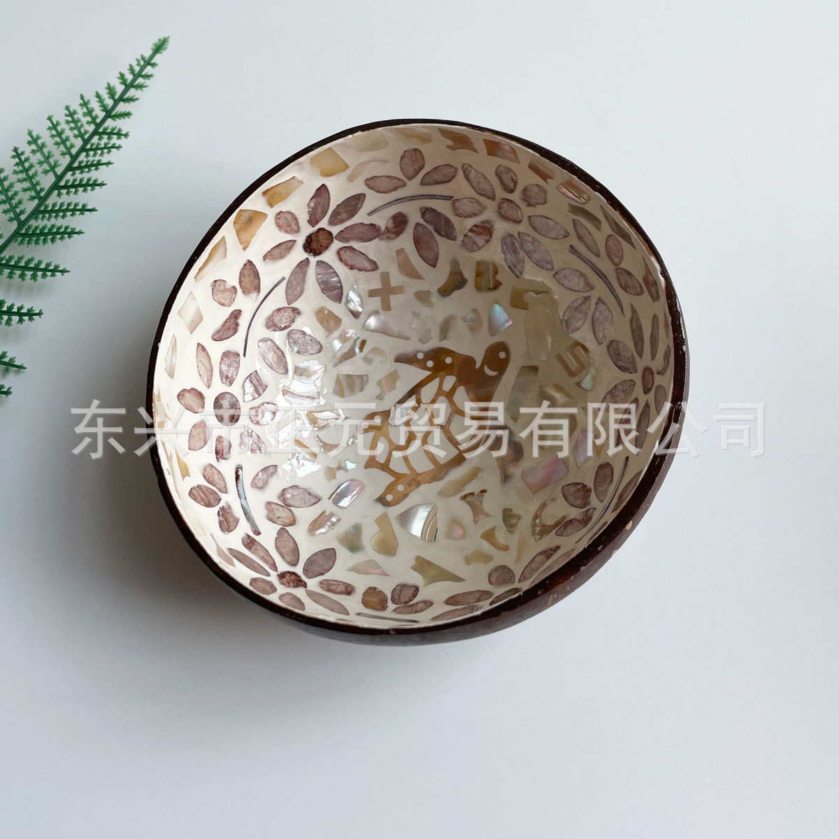 Tazón de coco, bandeja de almacenamiento de llaves de puerta de entrada, conchas de coco, tazón de cubiertos, decoración del hogar, bandeja de almacenamiento de dulces, semillas de melón