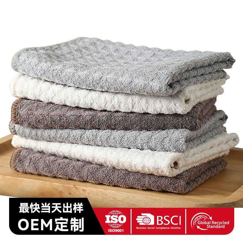 Large Waffle Kitchen Cloth, Multifunctional Large Checkered Barista Towel, Absorbent Thick Dishcloth Large Waffle Kitchen Cloth, Multifunctional Large Checkered Barista Towel, Absorbent Thick Dishcloth