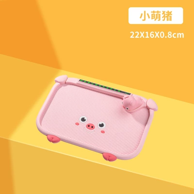 Cartoon Animal Cute Pvc Car Phone Anti-Slip Mat, Stable and Anti-Slip, Anti-Vibration Dashboard Storage Mat, in Stock (Anti-slip mat) - little-cute-pig-anti-slip-mat-pink
