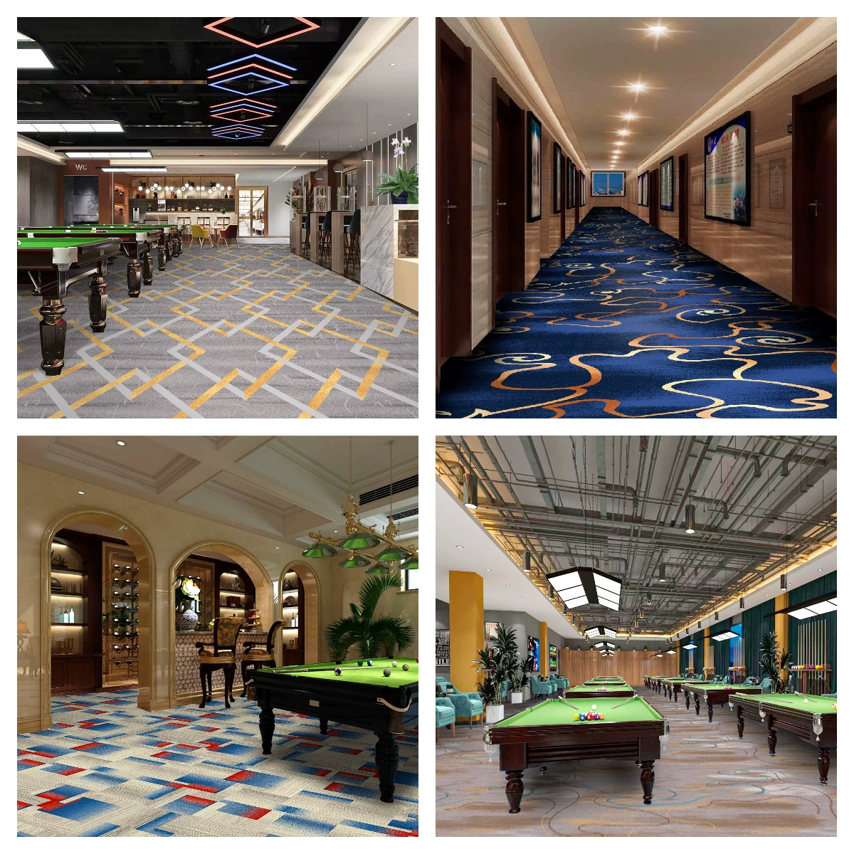 Table carpet, wear-resistant pool for pool hall, 450 gram, polyester, increased thickness