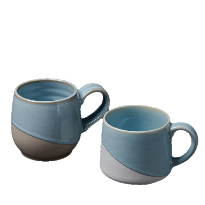 [Productos originales de cola única sbk] Taza de vitalidad azul [Cerámica de alta gama] Viene con una taza de agua de gas de hadas