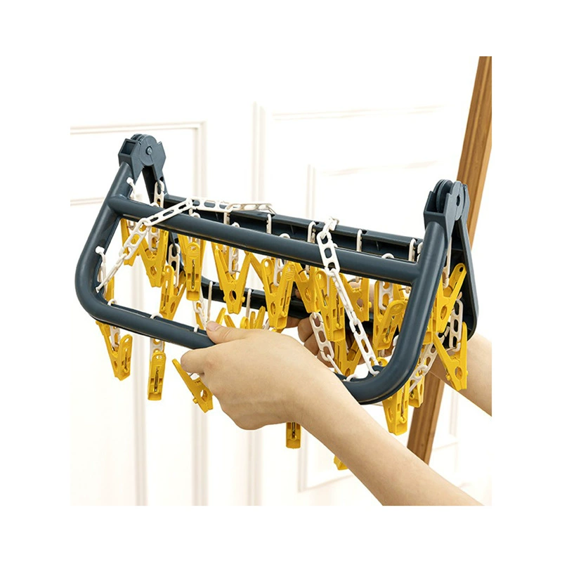 Universal socks, hanger, children's windproof drying rack, underwear