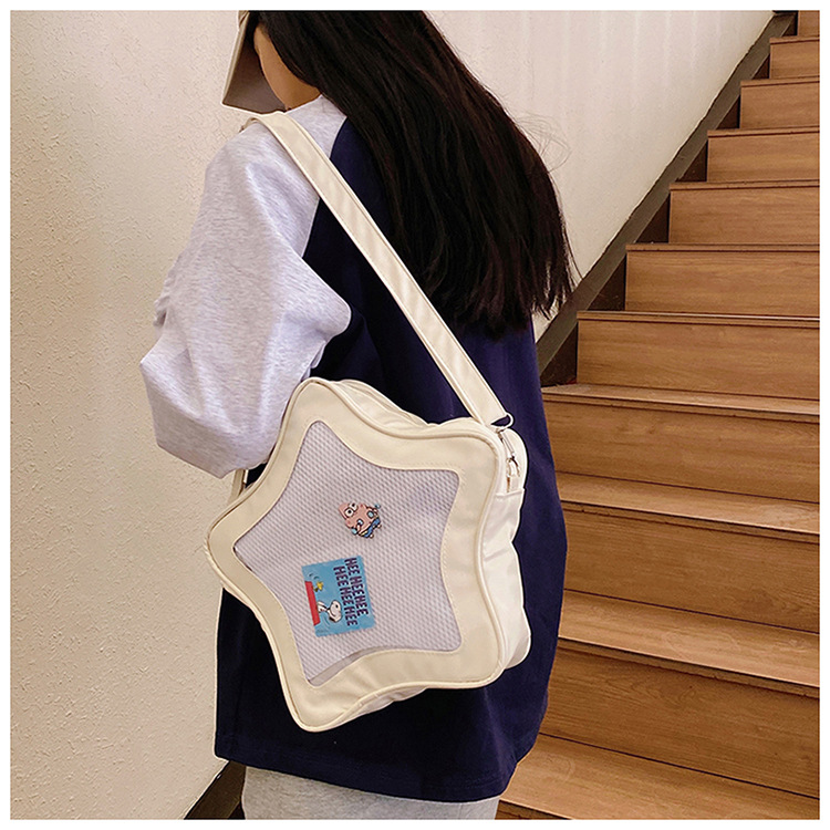 This year's popular color bags, 2025 new star bags, Japanese-style sweet single-shoulder bags, crossbody bags, women's bags, cross-border undefined
