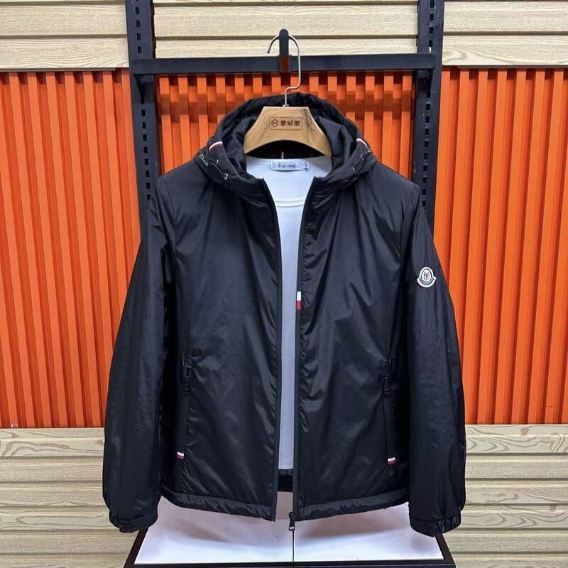 Autumn and Winter New Trendy Men's Two Cotton Mid-thick Hooded Jacket Top Fashion Casual All-match Trendy Coat Thin Cotton Outer Wear Autumn and Winter New Trendy Men's Two Cotton Mid-thick Hooded Jacket Top Fashion Casual All-match Trendy Coat Thin Cotton Outer Wear