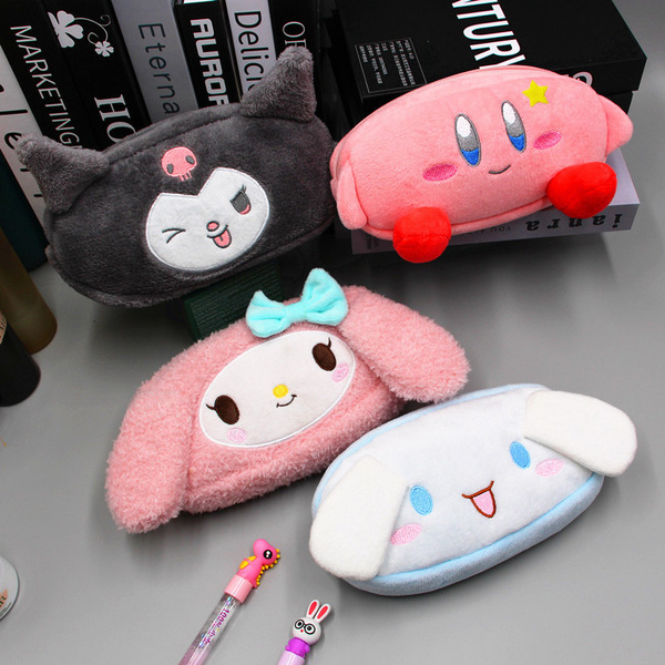 Japanese plush pencil case