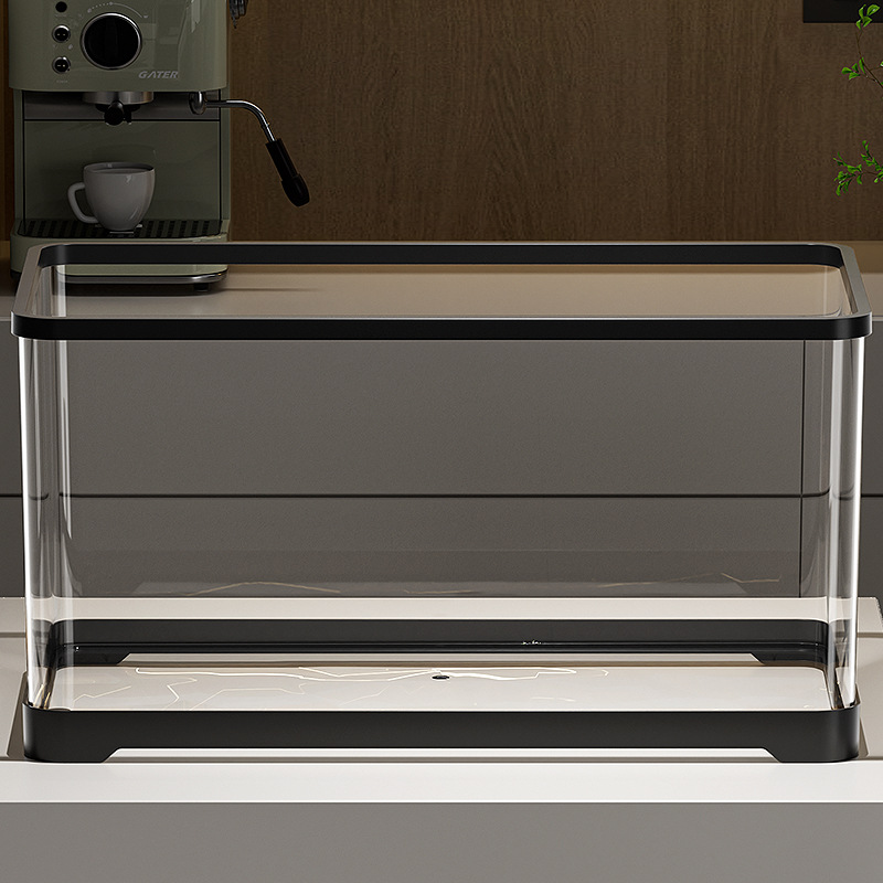 Pecera sala de estar hogar pequeño tanque ecológico conjunto completo de diseño de escritorio tanque de pez dorado oficina tanque de tortuga transparente de alta definición