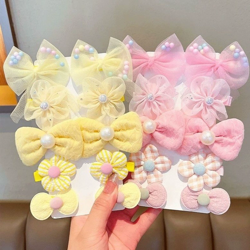 Детская заколка для волос, новая заколка для волос со знаменитостями в Интернете, сказочный бант, универсальная заколка для волос, милая детская заколка для челки