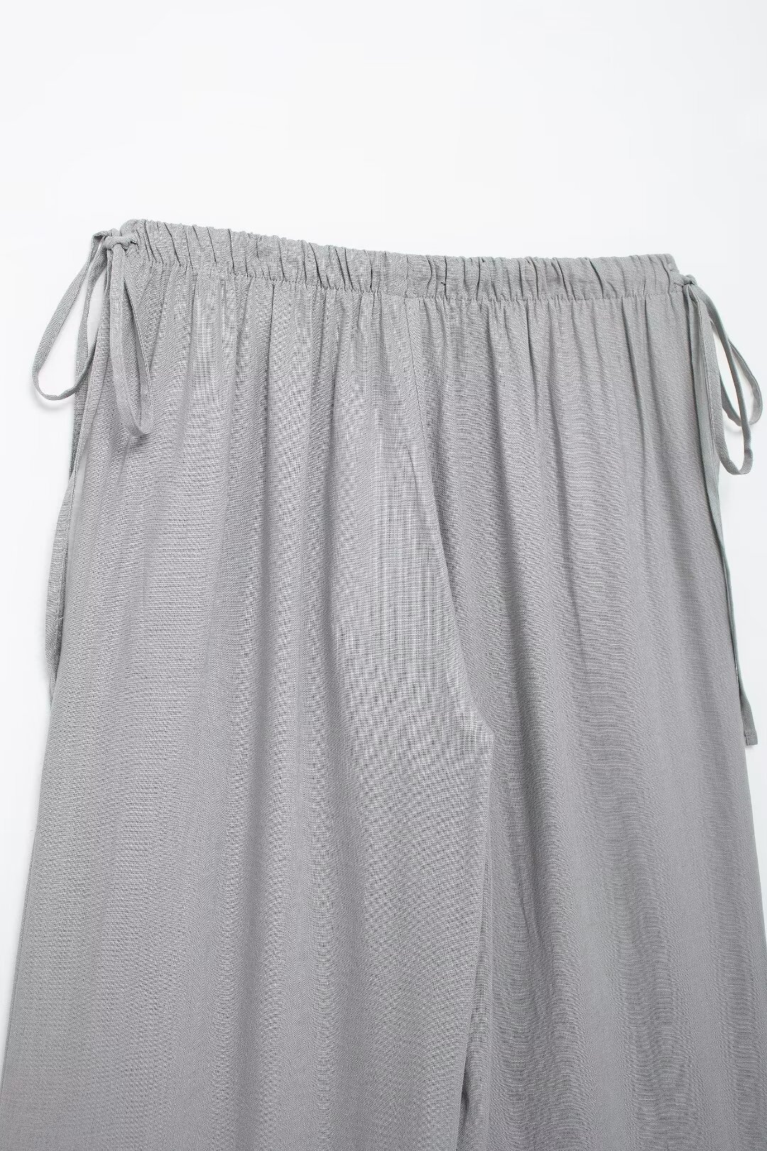 2024 Summer New Collection Women's Linen Blended Wide Leg Pants_voghion.com