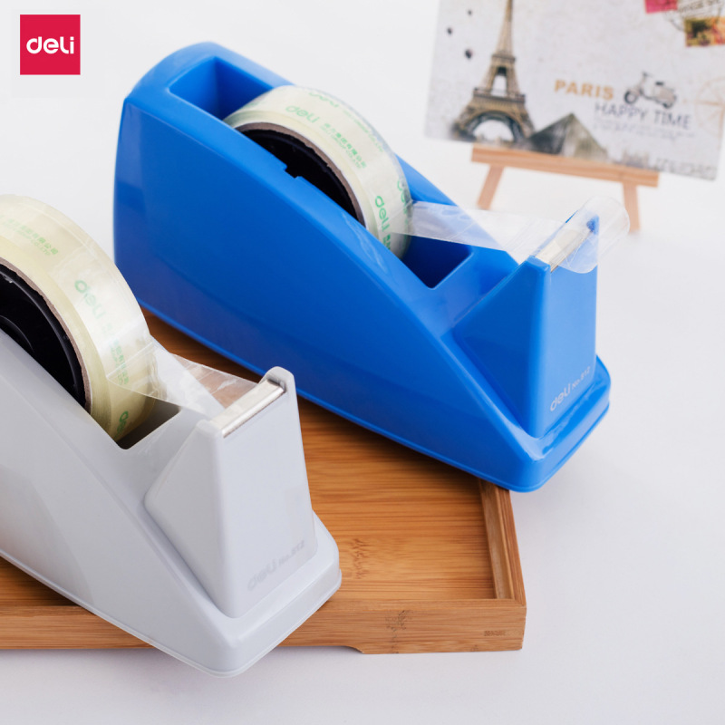 Deli 812/811 Large Tape Dispenser Office Tape Holder Desktop Tape Cutter Stand Deli 812/811 Large Tape Dispenser Office Tape Holder Desktop Tape Cutter Stand