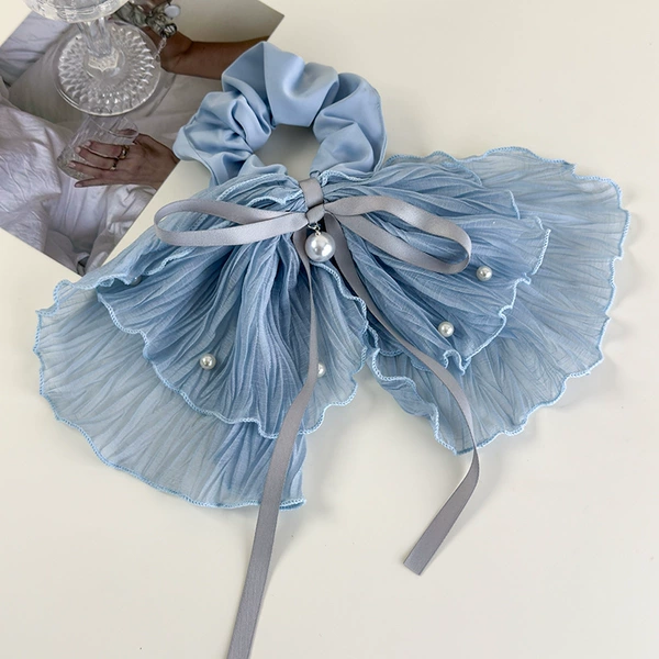 26855B blue hair tie