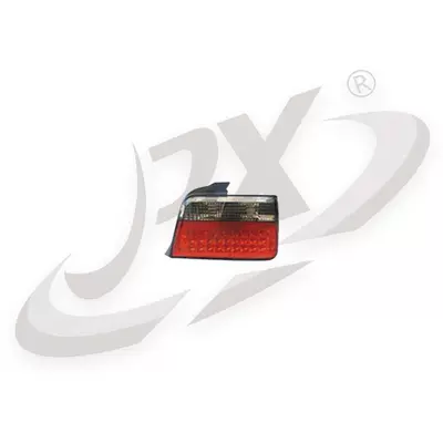 reverse light 325, Tail light - red-and-gray-led-tail-light-passenger-side-right-four-door-bmw-3-series-e36