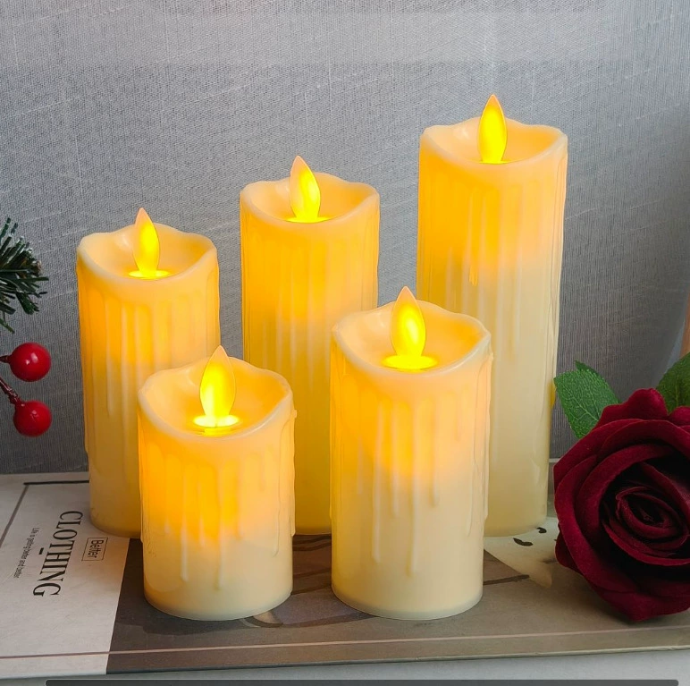 Светодиодный электронный свет свечи имитация поддельной свечи день рождения романтическое признание сцены свадебный декор сценарий убийства уличного фонаря