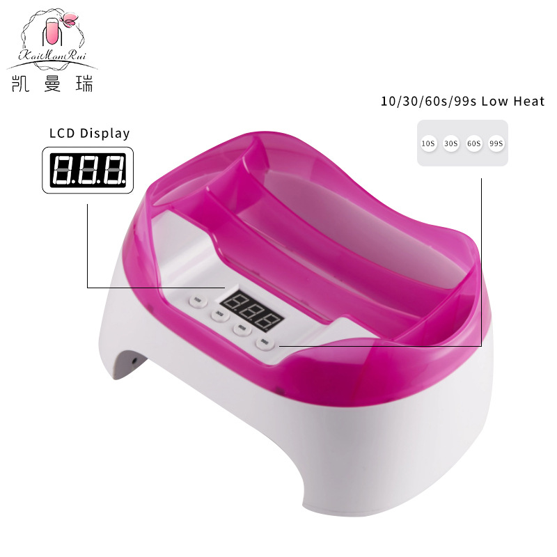 Nueva máquina de fototerapia de uñas herramienta de uñas con función de almacenamiento lámpara de uñas de alta potencia lámpara de hornear de uñas al por mayor