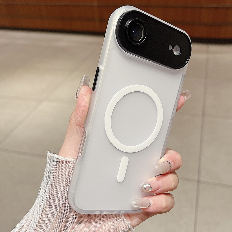 Amazon Cross-Border Applicable Iphone17Air Yashun Skin-Feel Magnetic Phone Case Apple 18 with Lens Film 16