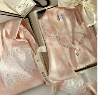 핑크 진주 칼라