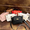 Fashionable lock, one-shoulder bag