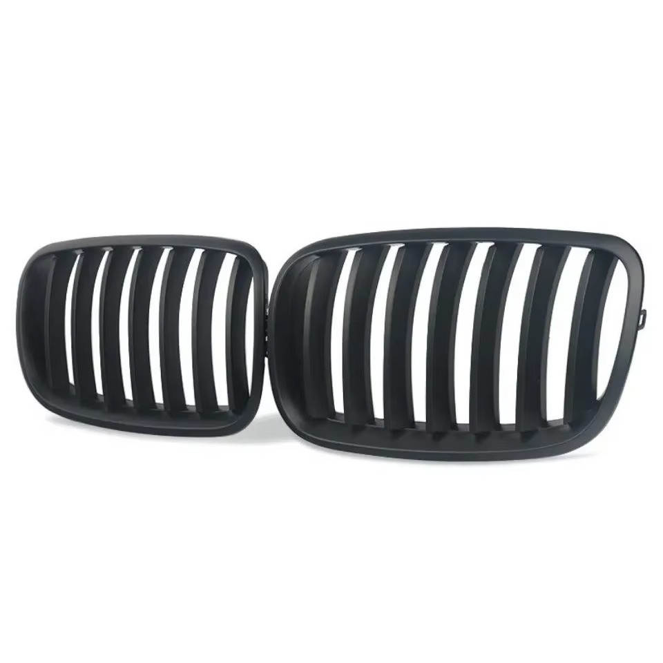 Suitable for 07-14 Bmw X5/X6 E70E71 Modified Full Star Pattern Half-Silver Front Grille