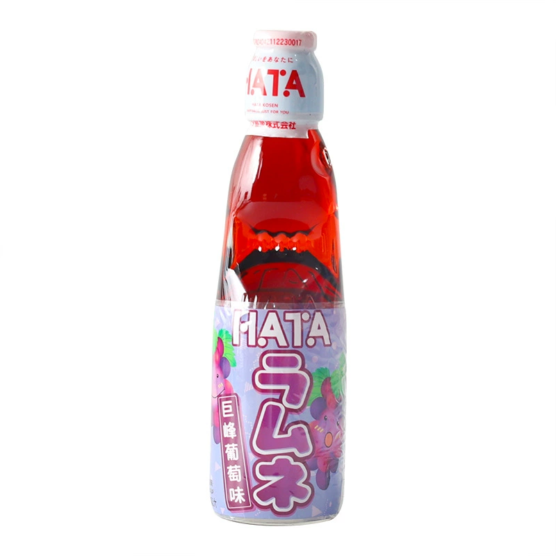 Газированная напиток HATA Bozi Ramune 200 мл ×30, японский импорт, assorted flavors