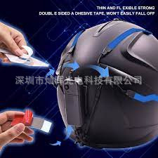 LED Helmet Light Motorcycle Helmet Warning Light Luminous Strip