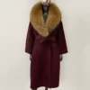 Burgundy + primary color
