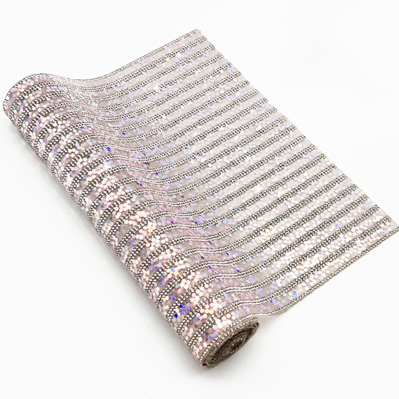 Personalidad creativa sequinilla fiesta joyas decoración fiesta ficha accesorios de perforación de perforación caliente